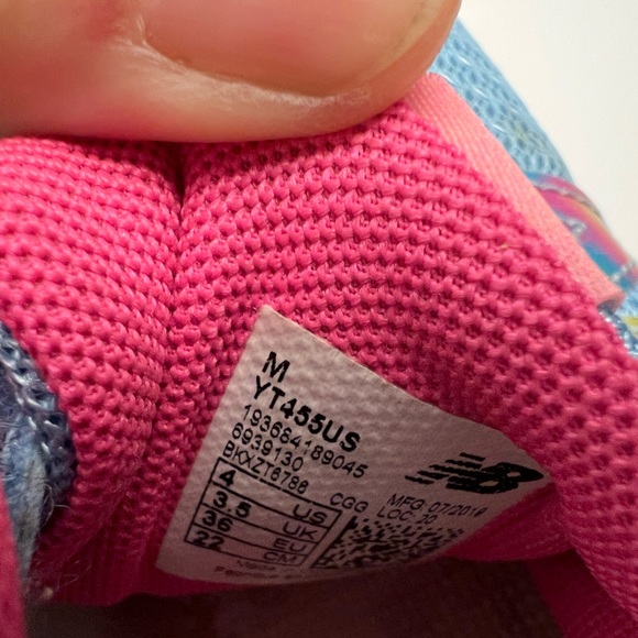 New Balance Kids Sneakers - Blue and Pink - Picture 8 of 8